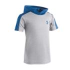 Boys 4-7 Under Armour Hooded Tech Tee, Size: 7, Oxford