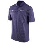 Men's Nike Tcu Horned Frogs Striped Stadium Dri-fit Performance Polo, Size: Medium, Multicolor