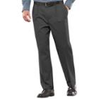 Men's Croft & Barrow&reg; Stretch Easy-care Classic-fit Pleated Pants, Size: 32x29, Grey