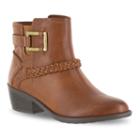 Easy Street Bridle Women's Ankle Boots, Size: Medium (9), Dark Brown