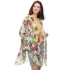 Women's Seriously Tropical Kimono, White