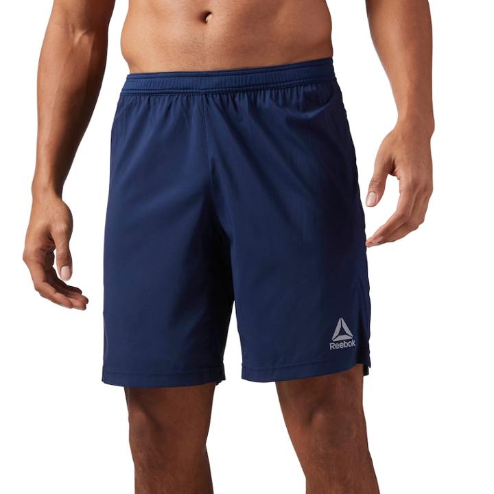 Men's Reebok Woven Performance Shorts, Size: Small, Dark Blue