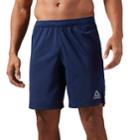 Men's Reebok Woven Performance Shorts, Size: Small, Dark Blue