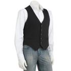 Men's Apt. 9&reg; Herringbone Vest, Size: Xl, Grey