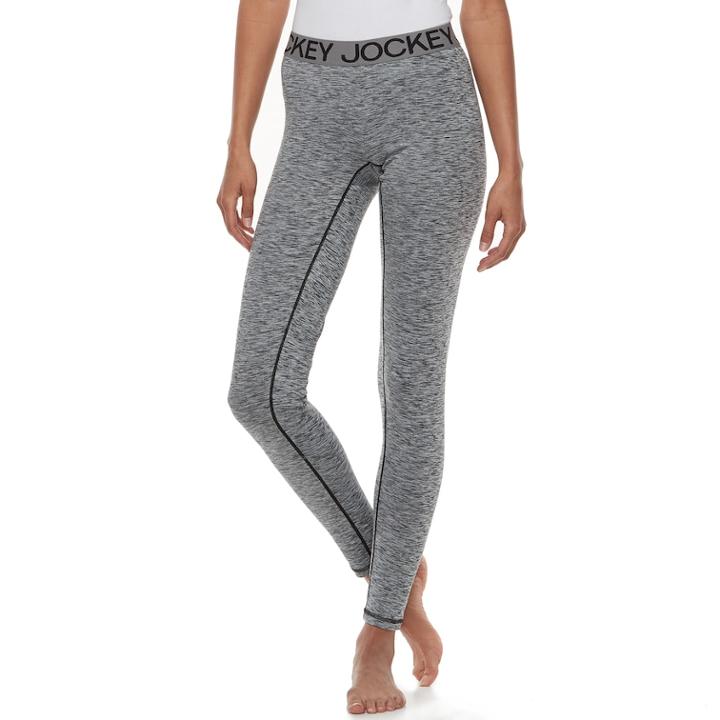 Women's Jockey Smart Heather Leggings, Size: Xl, Oxford