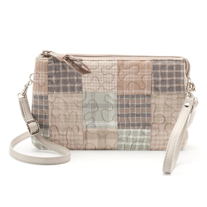 Donna Sharp Patchwork Organizer Wristlet, Women's, Smoky Patch