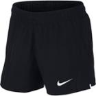 Girls 7-16 Nike Dri-fit Black Running Shorts, Size: Small, Grey (charcoal)