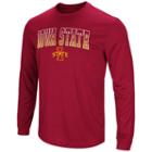 Men's Campus Heritage Iowa State Cyclones Gradient Long-sleeve Tee, Size: Xl, Med Red