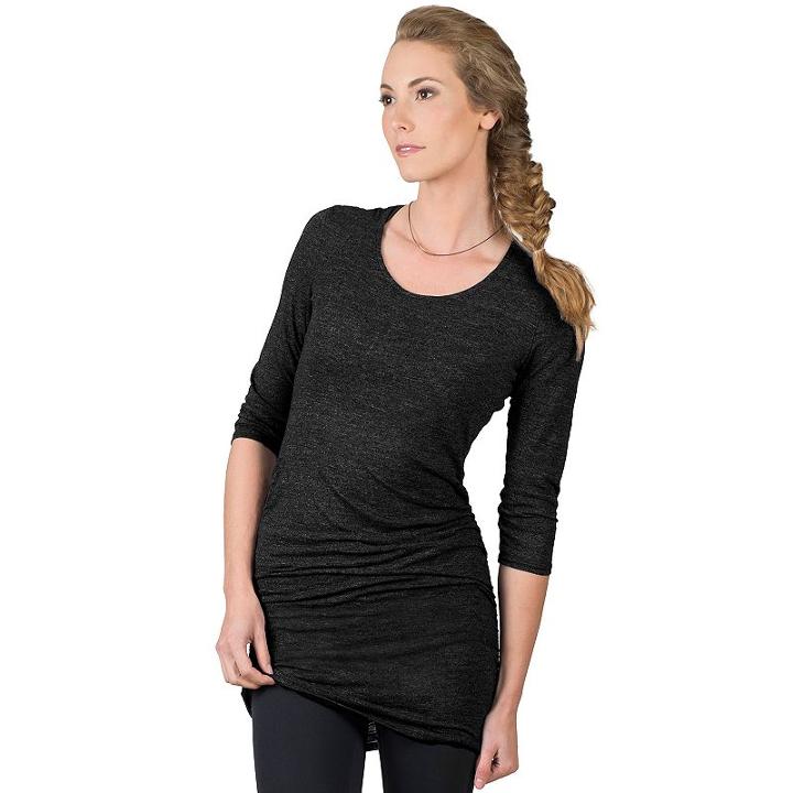 Women's Soybu Lynn Tunic Top, Size: Medium, Black