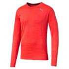 Men's Puma Rebel Running Tee, Size: Medium, Red