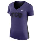 Women's Nike Tcu Horned Frogs Dri-fit Touch Tee, Size: Xl, Purple