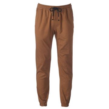 Men's Silver Lake Twill Jogger Pants, Size: Large, Med Beige