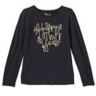 Girls 4-10 Jumping Beans&reg; Happy New Year Glitter Tee, Girl's, Size: 4, Oxford
