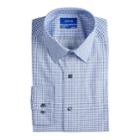 Men's Apt. 9&reg; Slim-fit Premier Flex Collar Stretch Dress Shirt, Size: 15.5-34/35, Light Blue
