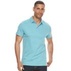 Big & Tall Apt. 9&reg; Solid Modern-fit Polo, Men's, Size: 3xl Tall, Brt Blue