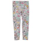 Toddler Girl Carter's Print Full-length Leggings, Size: 4t, Favorite Things