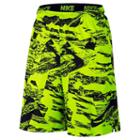 Men's Nike Dri-fit Marble Shorts, Size: Medium, Drk Yellow