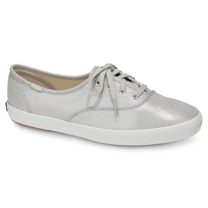 Keds Champion Women's Sneakers, Size: 7, Silver
