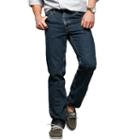 Men's Lee Regular Fit Straight Leg Jeans, Size: 42x36, Blue