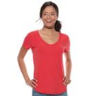 Juniors' So&reg; Perfect Tee, Teens, Size: Large, Med Red