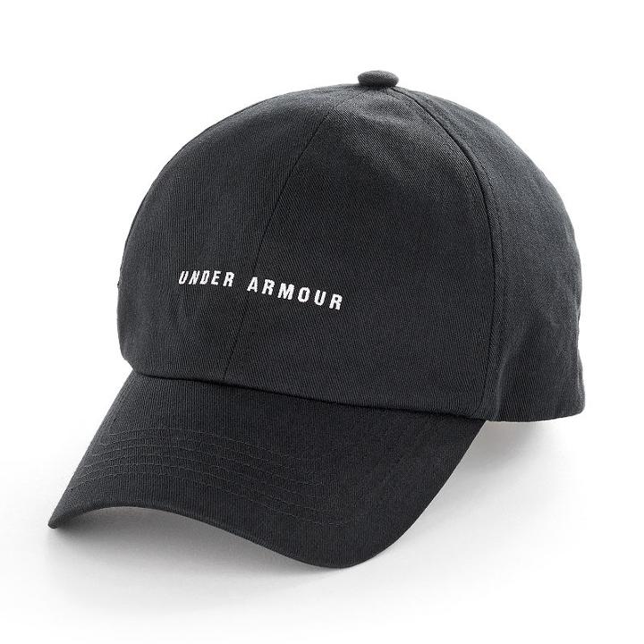 Women's Under Armour Embroidered Baseball Cap, Black