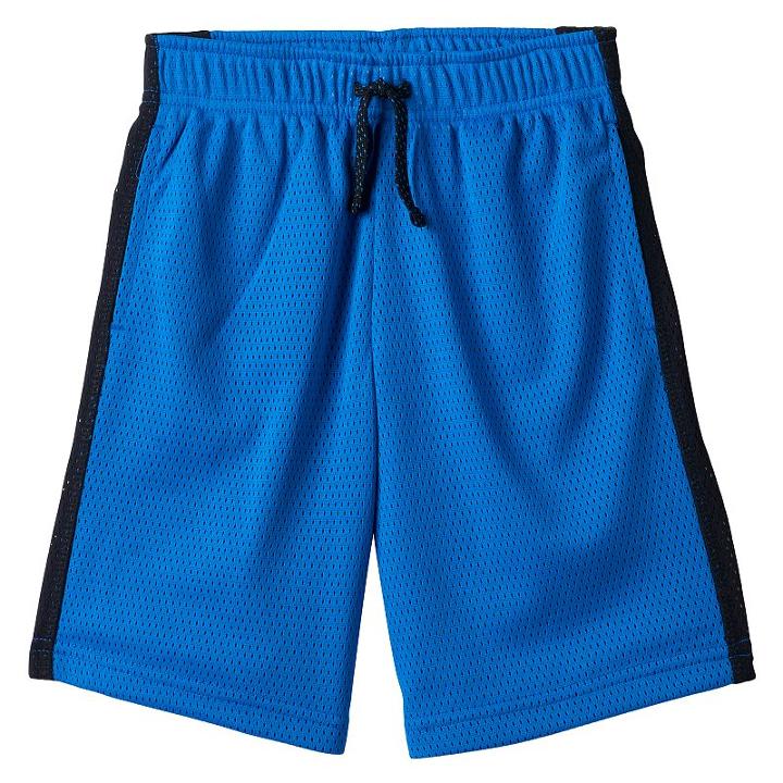 Boys 4-10 Jumping Beans&reg; Side Stripe Performance Shorts, Size: 7x, Blue (navy)