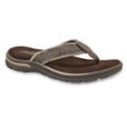 Skechers Relaxed Fit Men's Sandals, Size: 9, Brown