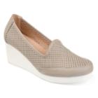 Journee Collection Safire Women's Wedges, Size: 6, Brown