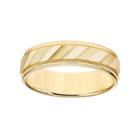 Simply Vera Vera Wang 14k Gold Men's Wedding Band, Size: 12