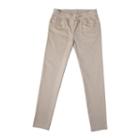 Girls 4-16 Chaps School Uniform Pull-on Skinny Pants, Girl's, Size: 5, Med Beige
