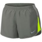 Women's Nike Dry Reflective Running Shorts, Size: Xl, Med Grey