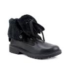 Olivia Miller Briarwood Women's Combat Boots, Girl's, Size: 6, Black