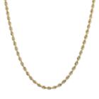 Everlasting Gold 14k Gold Rope Chain Necklace - 20 In, Women's, Size: 20, Yellow