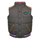 Men's Franchise Club Florida Gators Legacy Reversible Vest, Size: Small, Grey