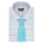 Men's Van Heusen Slim-fit Flex Collar Dress Shirt & Tie, Size: Xl-34/35, Light Blue