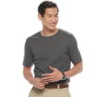 Men's Croft & Barrow&reg; Classic-fit Solid Performance Crewneck Tee, Size: Xxl, Dark Grey