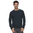 Men's Marc Anthony Slim-fit Shadow Dye Raglan Stretch Tee, Size: Large, Turquoise/blue (turq/aqua)