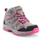 Pacific Trail Diller Light Girls' Hiking Boots, Girl's, Size: 3, Light Grey