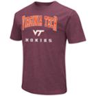 Men's Campus Heritage Virginia Tech Hokies Team Color Tee, Size: Xl, Dark Red