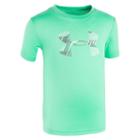 Boys 4-7 Under Armour Linear Logo Graphic Tee, Size: 4, Green