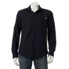 Men's Dc Shoe Co Ascend Button-down Shirt, Size: Medium, Black
