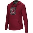 Women's South Carolina Gamecocks Crossover Hoodie, Size: Xl, Med Red