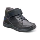 Nunn Bush Heritage Jr. Boys' Moc Toe Casual Boots, Boy's, Size: Medium (5), Black