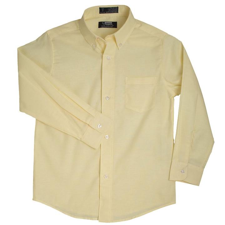 Boys 4-7 French Toast School Uniform Oxford Button-down Shirt, Boy's, Size: 5, Yellow