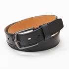 Men's Levi's&reg; Black Leather Belt, Size: 42