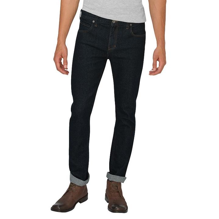 Men's Dickies Slim-fit Skinny-leg Jeans, Size: 30x32, Black