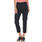 Women's Napa Valley Millennium Pull-on Ankle Pants, Size: 12, Blue (navy)