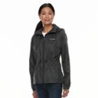 Women's Columbia Stone Creek Hooded Anorak Jacket, Size: Large, Grey (charcoal)
