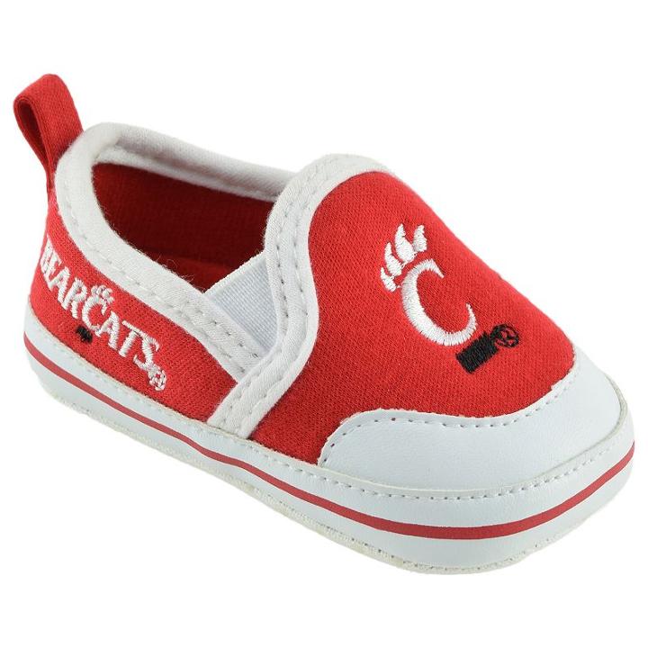 Baby Cincinnati Bearcats Crib Shoes, Infant Unisex, Size: 9-12months, Red