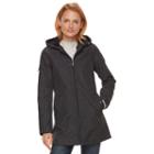 Women's Weathercast Hooded Soft Shell Jacket, Size: Xl, Grey